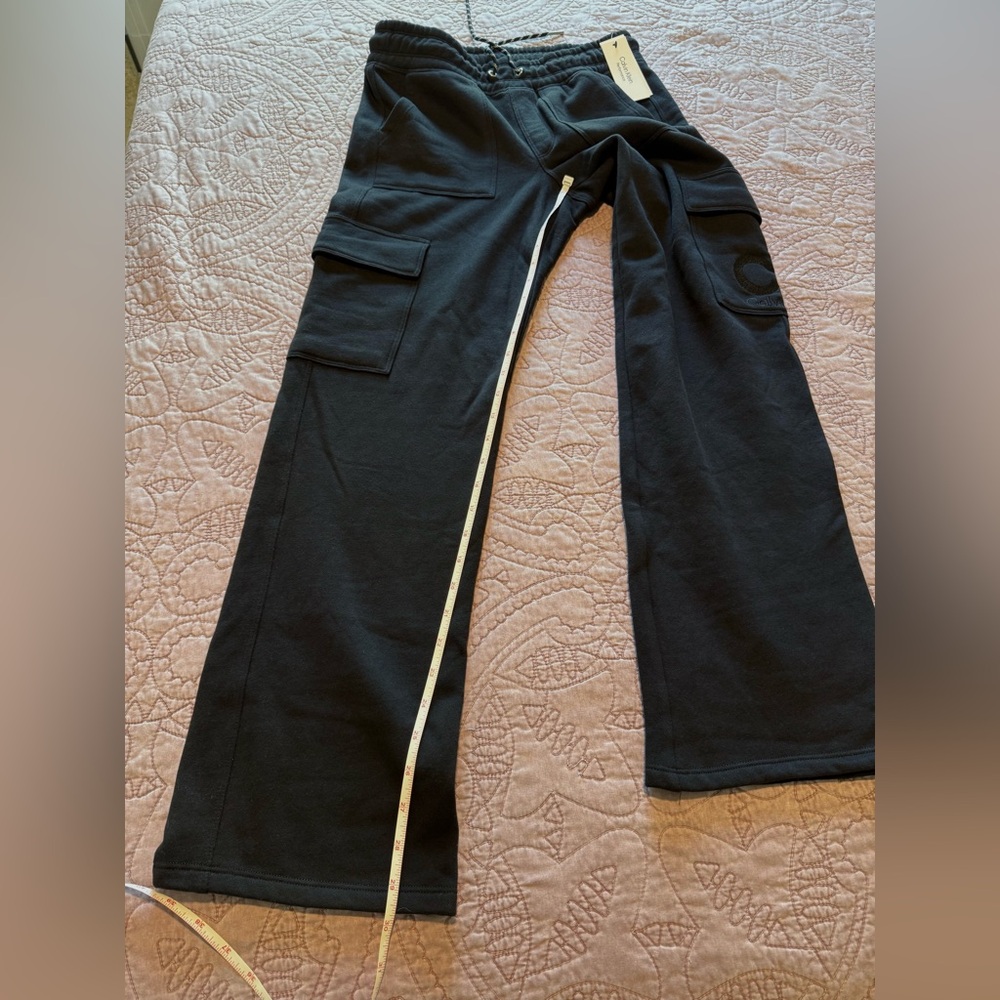 Calvin Klein Black Cargo Pants - Picture 12 of 13